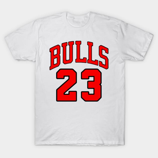 Bulls 23 T-Shirt by kancreg